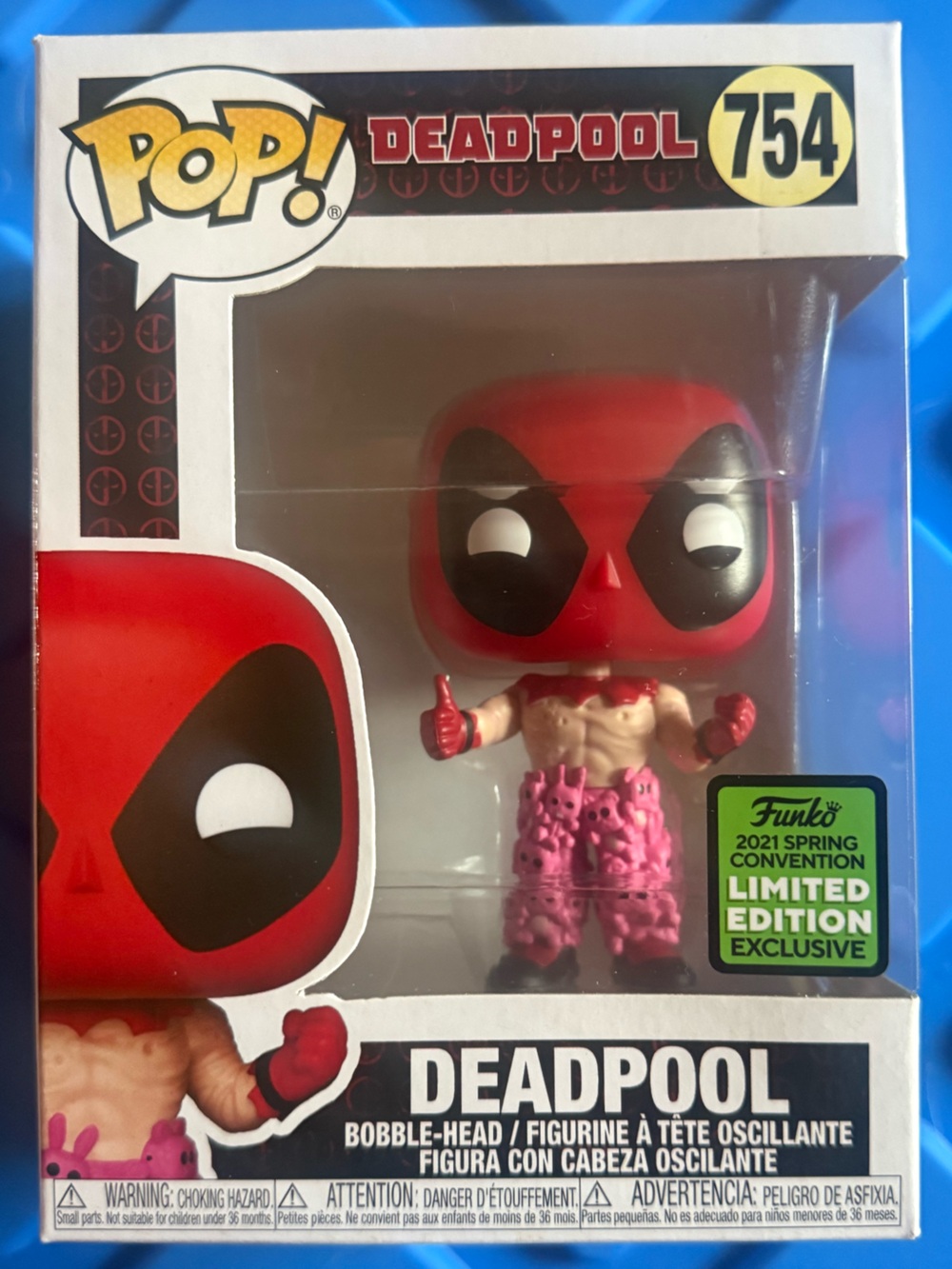 Funko Pop! Deadpool Red & Pink Vinyl Figure #754
